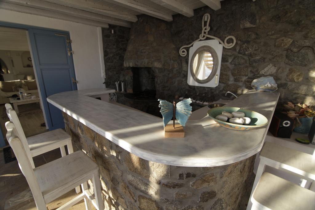 La Vie In Blue Villa Ornos  Exterior photo