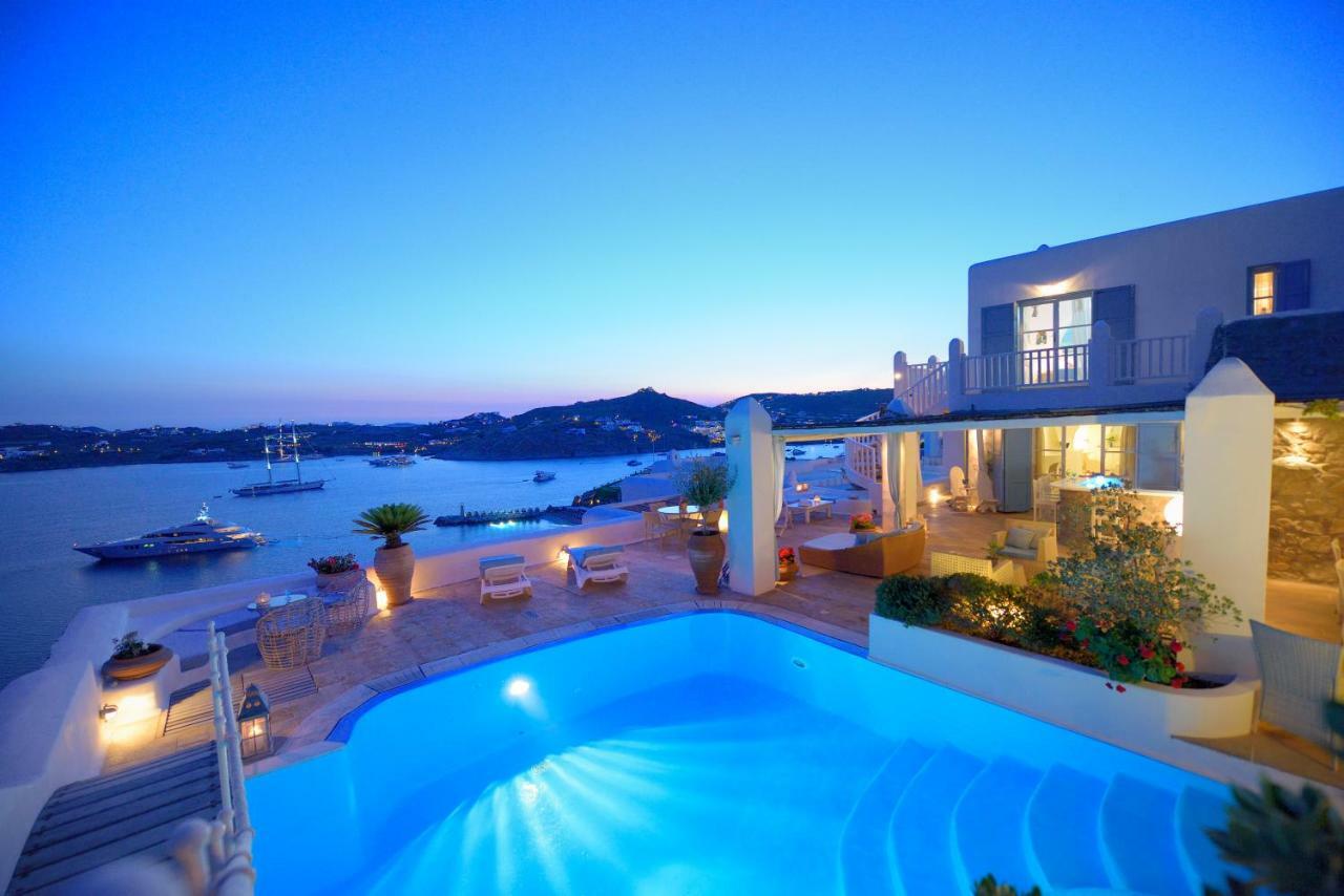 La Vie In Blue Villa Ornos  Exterior photo